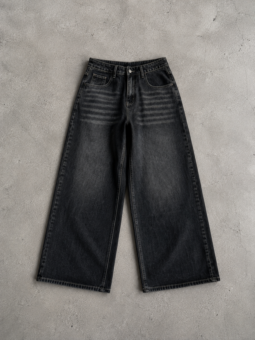 JEAN BLACK WINGS - L/FR42/W34